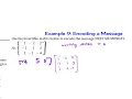 Ch 8 5 Day 3 Cryptography Ex 9 Encoding A Message