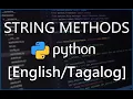 Python Programming for Beginners - 14 Methods on Strings