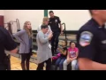 Tennessee First Lady Crissy Haslam and the Johnson City Police Department kick off her new Read 20 B