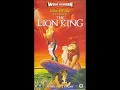 Download Lagu Closing to The Lion King: Special Widescreen Edition UK VHS (1996)