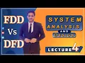 Functional Decomposition Diagram FDD vs Data Flow Diagram DFD in System Analysis Design Lecture 4