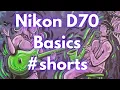 Nikon D70 user guide in under a minute