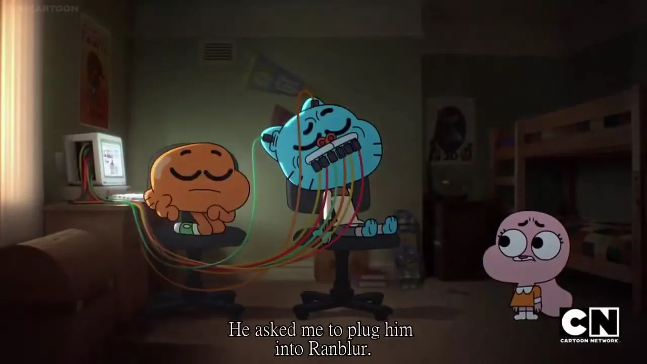 Gumball goes ultra instinct mode