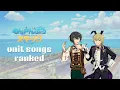 ensemble stars unit songs ranked