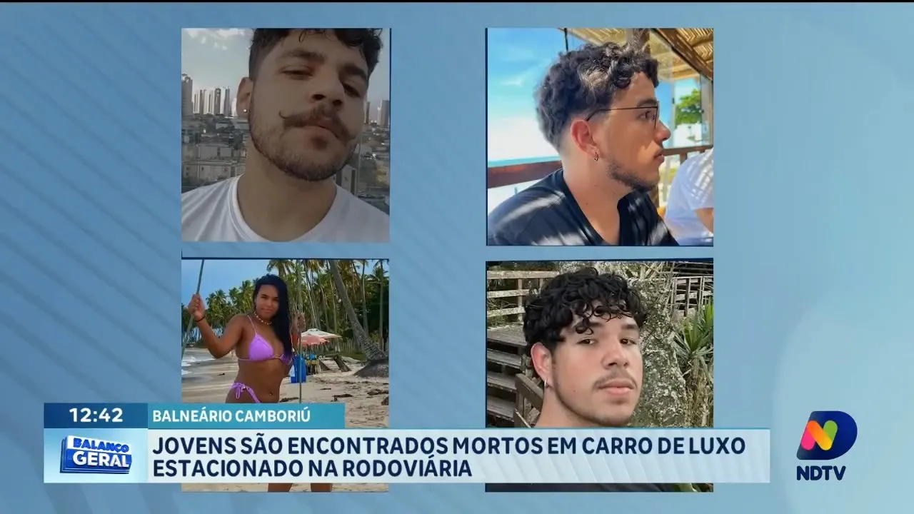 Jovens de Minas Gerais são encontrados mortos em carro de luxo estacionado na rodoviária em BC