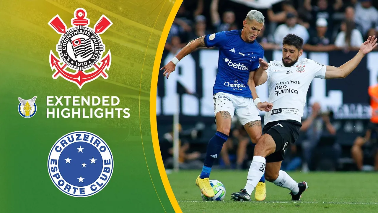 Corinthians vs. Cruzeiro: Extended Highlights | Brasilerao Série A | CBS Sports Golazo