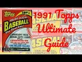 1991 Topps Baseball Cards - The Ultimate Guide