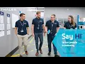 People in industry at Thales in the UK