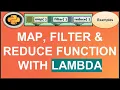 Map Filter and Reduce Functions in Python