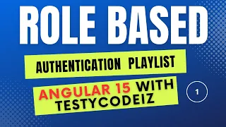 Angular 15 Role based Authentication Project Angular Role based Application Angular AuthGuard