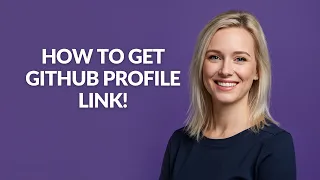 HOW TO GET GITHUB PROFILE LINK - Julia sTutorials