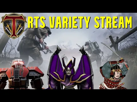 Real-Time Strategy Variety Stream | Warcraft 3, Beyond All Reason, COH3, AOE4 & More!