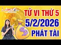 Lagu Tử Vi Hàng Ngày 5/2/2026 Thứ 5 Chúc Mừng Con Giáp Phát Tài Phát Lộc Tiền Vàng Chảy Về Túi