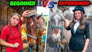 Beginner vs  Experienced Horse Owners Pt  2 – Shocking Outcome!