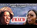 Operation Dudula Leader SWEARING Workers Using Vulgar Language?