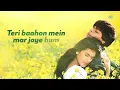 Tujhe Dekha To Ye Jana Sanam - Lyrical | Shah Rukh Khan | Kajol | Kumar Sanu | Lata Mangeshkar