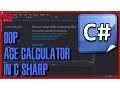 OOP in C - Age calculator program