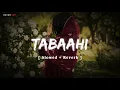 Tabaahi - [Slowed + Reverb ] | Toxic | Vishal Mishra | Lofi Song | Nayan Lofi