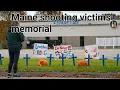 Maine Shooting Victims Memorial