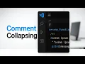 How To Collapse At The Comment Line In Visual Studio Code