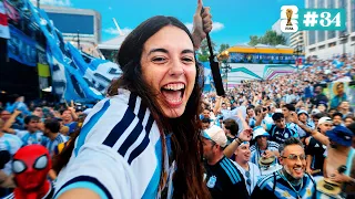 ME HICIERON ARGENTINA EN EL BANDERAZO EN ATLANTA! 🇦🇷🇺🇾⚽️