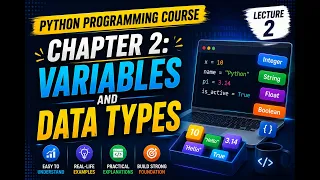 Python Programming Course Chapter 2 Variables and Data Types in Python
