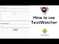 Disable Button When EditText Is Empty TextWatcher - Android Tutorials hindi part 3