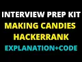 Making Candies Hackerrank Solution