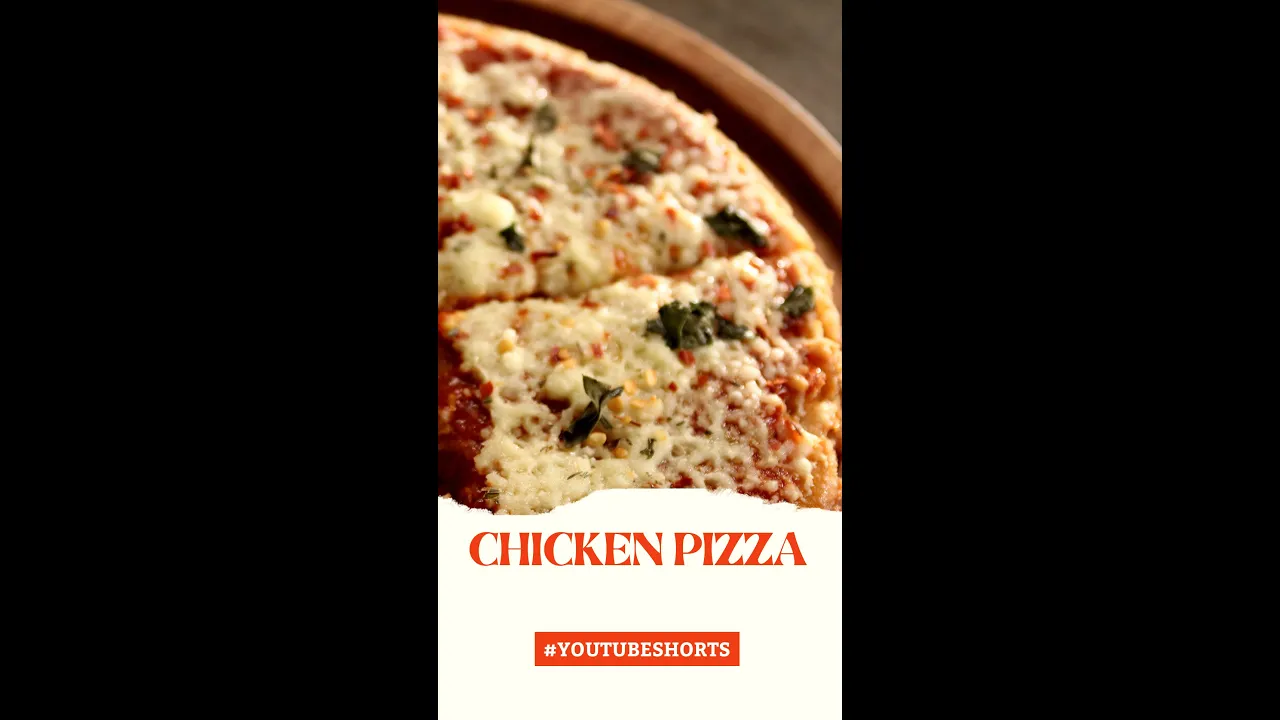 Chicken Pizza   #Shorts   Sanjeev Kapoor Khazana