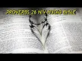 PROVERBS 26 NIV BIBLE with text