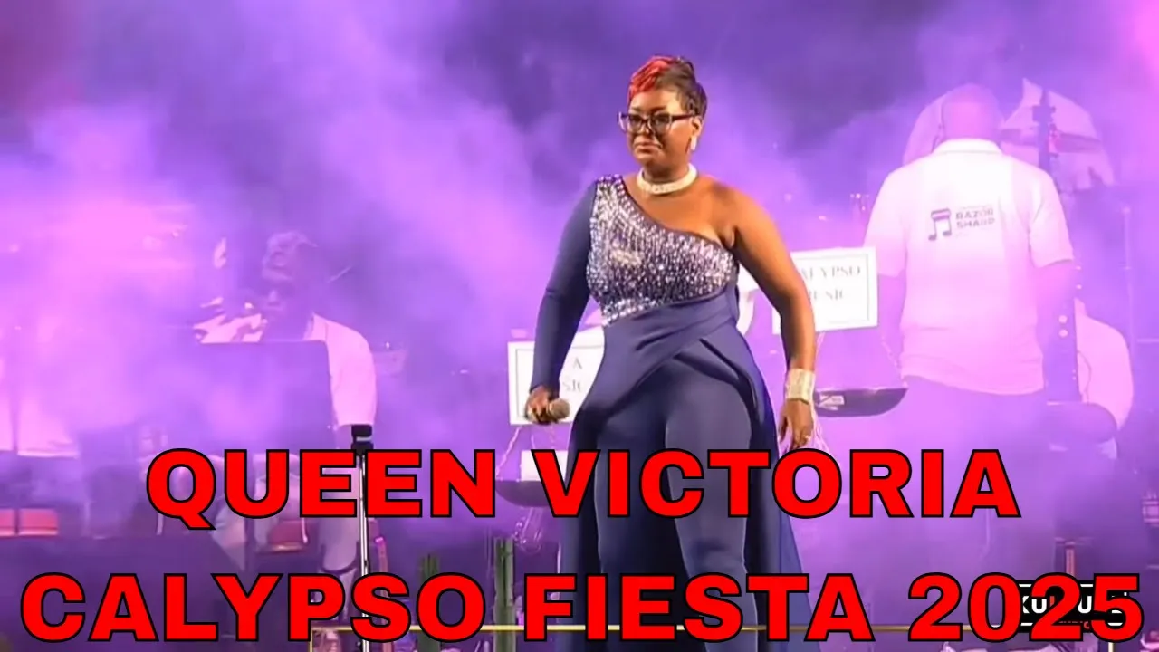 Queen Victoria – Ah Fraid 2025 Calypso Fiesta Semi -Finals Trinidad Carnival 2025 Queen Victoria – Ah Fraid 2025 Calypso Fiesta Semi -Finals Trinidad Carnival 2025