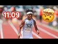 13-Year-Old Shatters 100m National Record