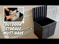 QUICK LOOK - Keter City 30 Gallon Resin Storage Box