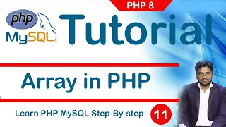 11 PHP Array Tutorial PHP 8 Tutorial for beginners - Tutorial Rays