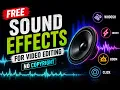 Memes Sound Effects for Editing FREE No Copyright SFX Pack