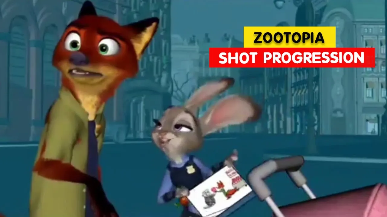 Zootopia | Nick and Judy Shot Progression | Animation Breakdown | 3D Animation Internships