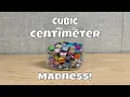 Cubic Centimeter Madness - Facts Making A 3D Cubic Centimeter From A Template