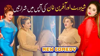 sheeza butt with afreen khan best comedy clip top comedy 2025