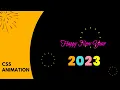 Creating a Festive CSS Animation Happy New Year