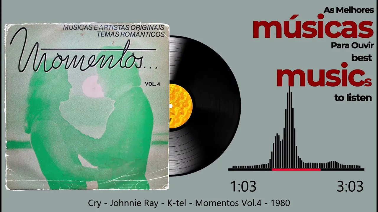 Cry - Johnnie Ray - K-tel - Momentos Vol.4 - 1980