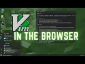 Running Vim Text Editor in the Browser with WebAssembly