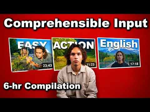 6 Hours of Easy Понятный ввод на английском | Think in Английский