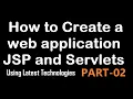 Developing Web Application with JSP and Servlets using Eclipse - 2024