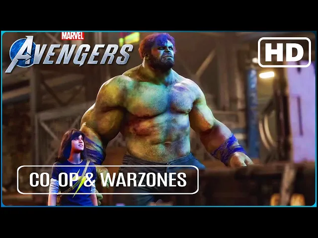 Marvel’s Avengers Co op And Warzones Gameplay