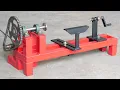 How To Make A Lathe Machine Homemade Woodworking Lathe Machine Using Drill Machine DIY Lathe