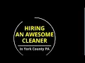 Hiring An Awesome Cleaner in York County PA-717-316-4821-Hanover s Homemaid Cleaning Service LLC