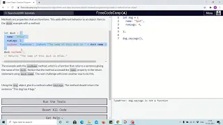 Tutorial 3 - create a method on object