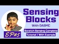Sensing for beginners in MIT Scratch in an EASY and SIMPLE TUTORIAL EP