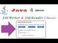 File Reader Writer Class in Java