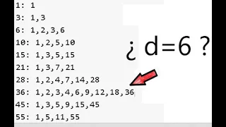 Problem 44732 - Highly divisible triangular number